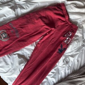 Playboy red joggers (S)